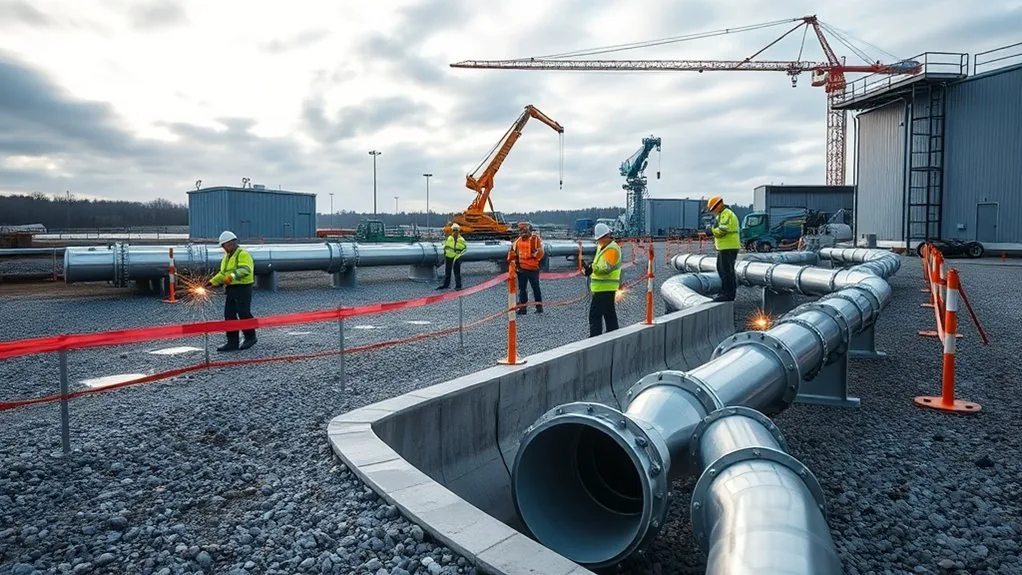 Gas & Oil Pipe Ducting & Installation in Sittingbourne