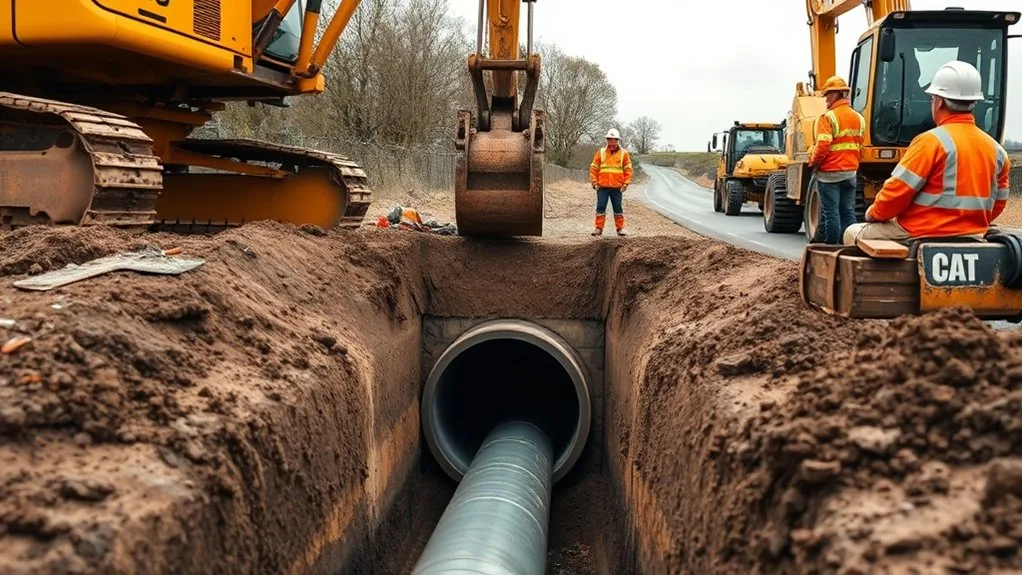 Pipe Ramming in Sittingbourne | Driving Pipes Under Roads, Walls & Buildings